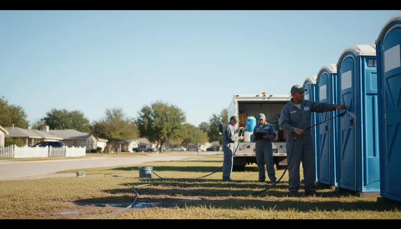 Long-Term Portable Toilet Rental in Silverwood, MI near me